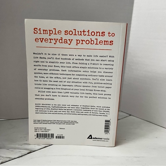 Life Hacks Keith Bradford Paper Back Book - Picture 4 of 9